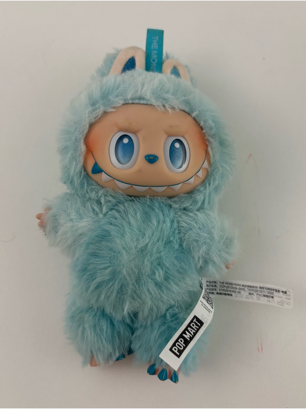 Pop Mart The Monsters LABUBU Blue Plush 7”